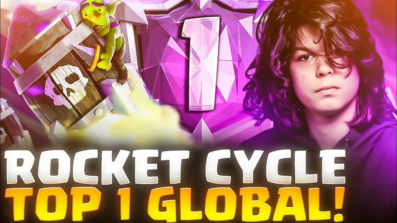 PEGUEI TOP 1 GLOBAL APENAS CICLANDO FOGUETES NA TORRE DO OPONENTE 😂😂
