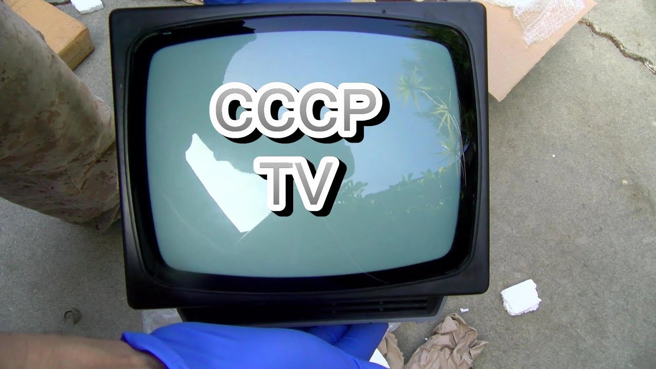 Unboxing Soviet Radios And TV 2 Vintage Electronics From Ukraine