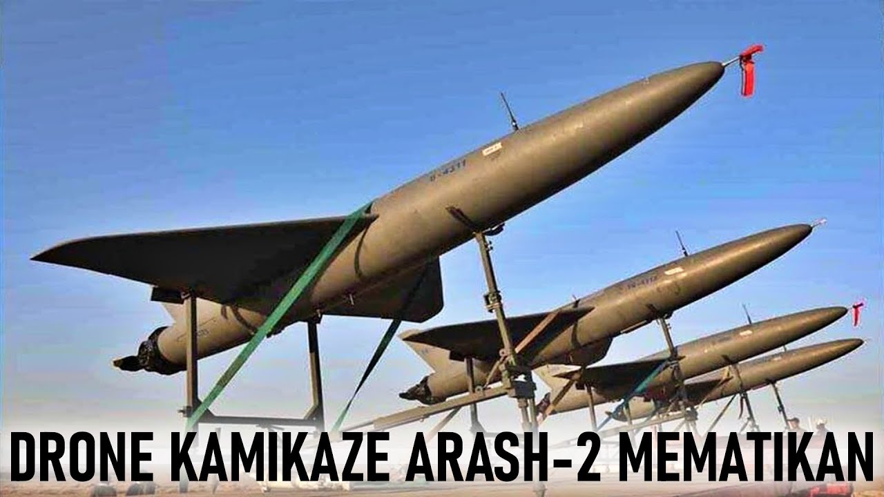 IRAN DIKABARKAN KIRIM DRONE KAMIKAZE ARASH-2 YANG LEBIH SANGAR DARI SHAHED-136
