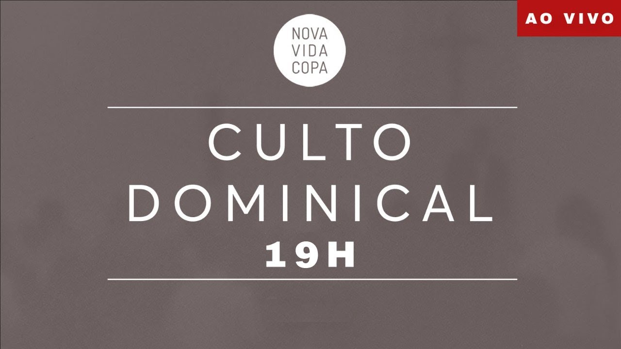 Culto Dominical | 19h - 01/02/26 - Mateus 19:16-22 - Pr. Alexandre.