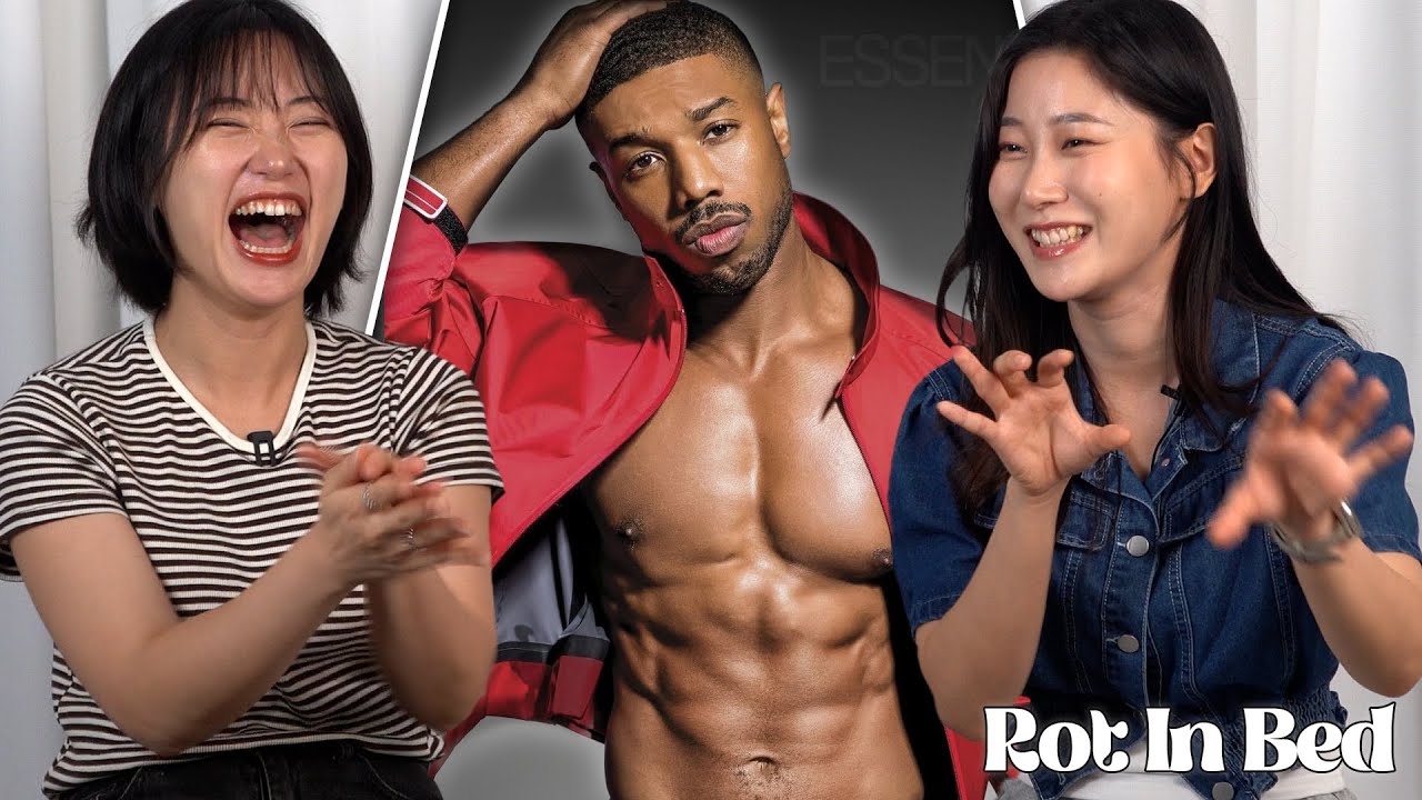 Korean Girls React to Attractive Black Men | Rot In Bed