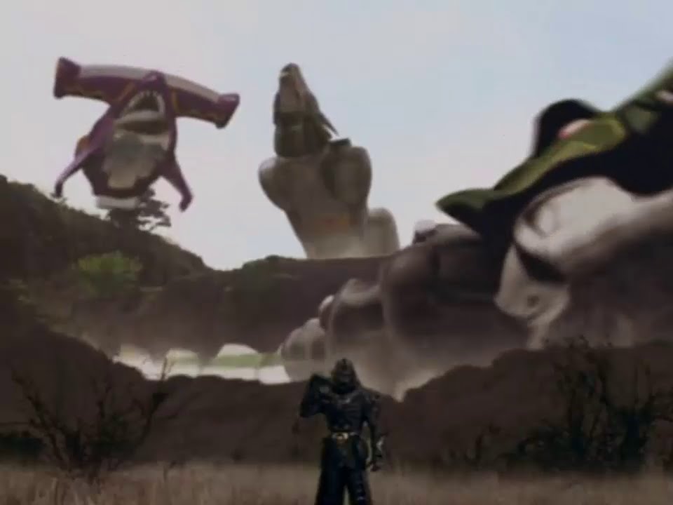 Power Ranger Fuerza Salvaje | Rangers vs Zen-Aku round 2 - Batalla contra los dark wild zords