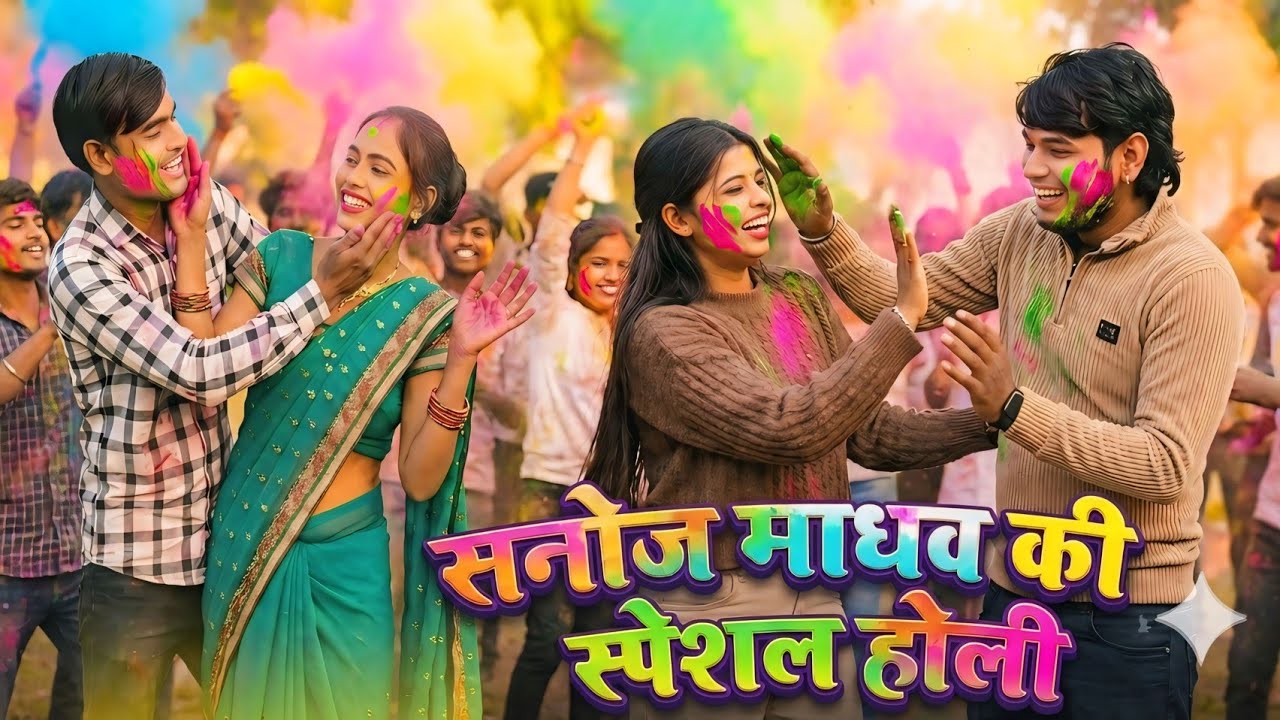 सनोज माधव//होली नाच गीत//सपना हो भयो आधी रात मोय सपना। प्रिया यादव।Holi song