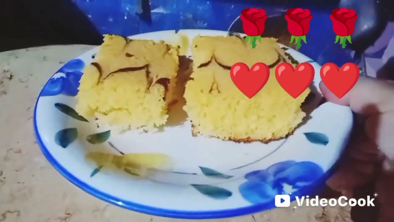 كيك الفانيليا سهله وخفيفه وهشه واقتصادية جدا ♥️