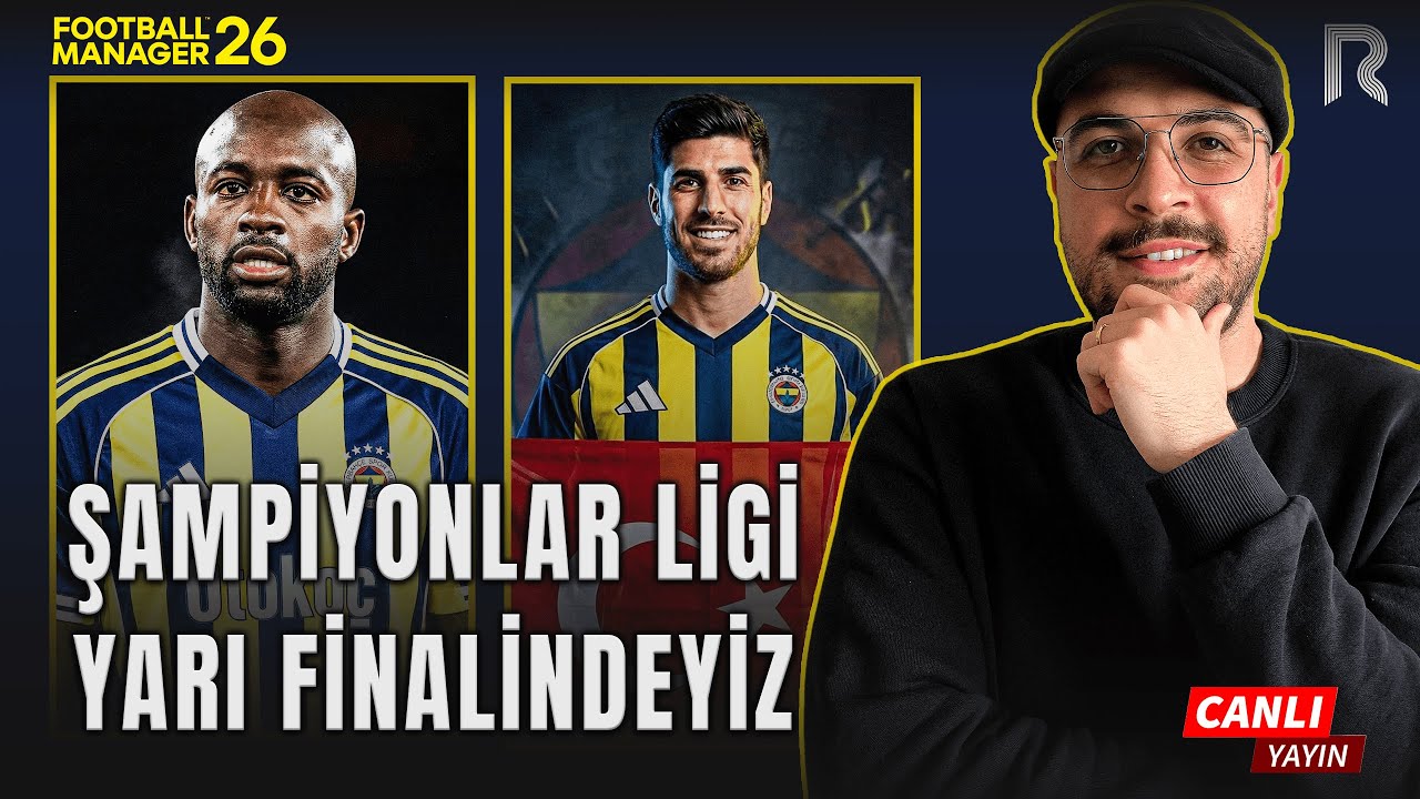 Fenerbahçe ile Şampiyonlar Ligi Yarı Finali🔥 | Sonrasında Yaz Transfer Dönemi🔥#fenerbahçe #fm26