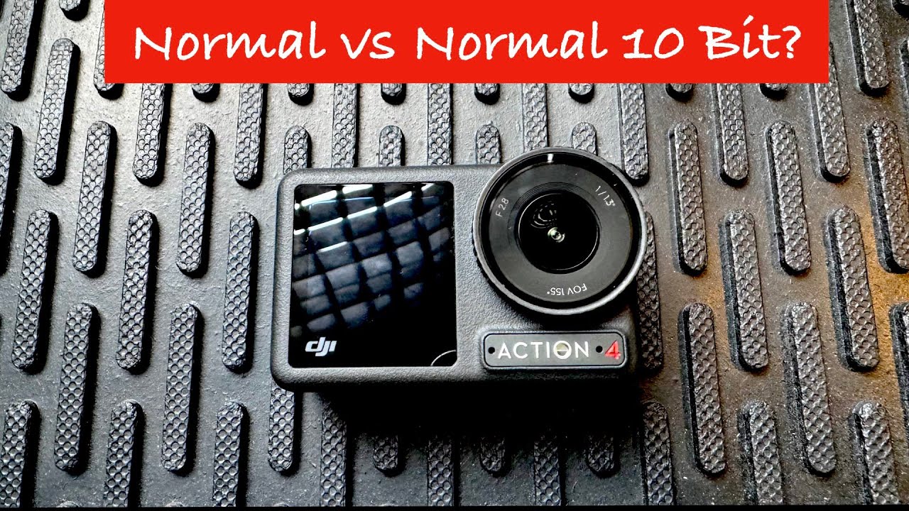 DJI Action 4: Normal vs Normal 10 Bit, can you see a Difference?  Is it worth it? #djiaction4