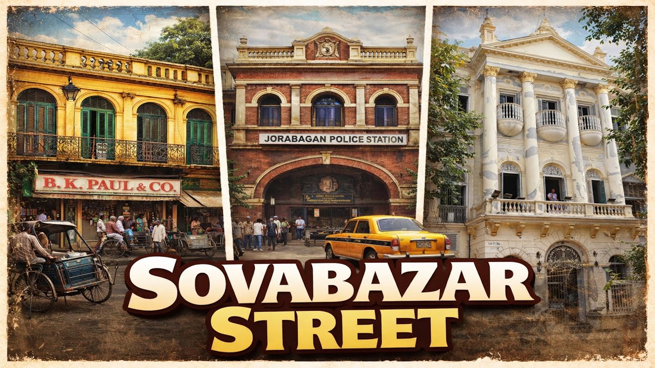 Discover the HIDDEN History of North Kolkata on Sovabazar Street