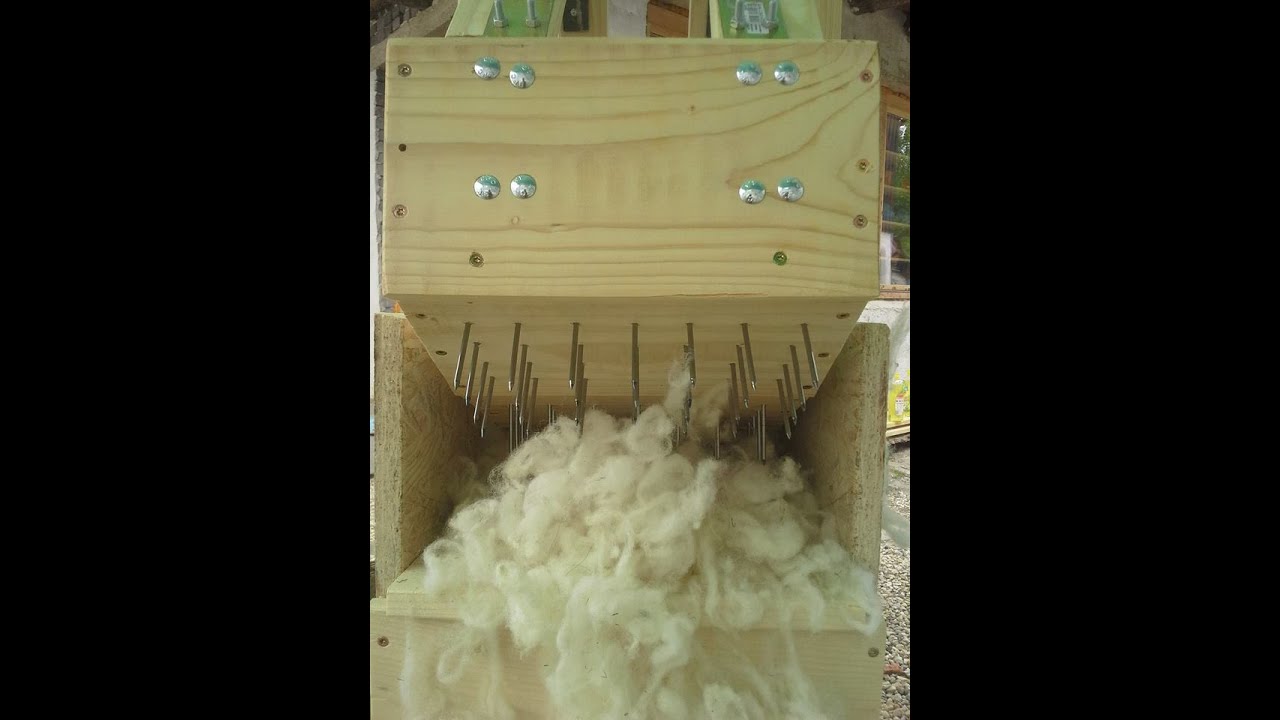 Der wollschaaarfe Woolpicker in Betrieb, vorgestellt von Alex, Team Wollschaaarf