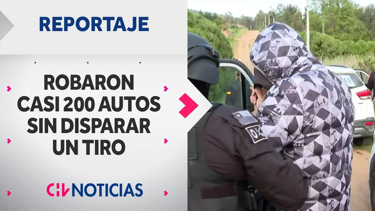Ingeniero y cantante lideraban banda que robó casi 200 autos y sin disparar un tiro | REPORTAJES CHV
