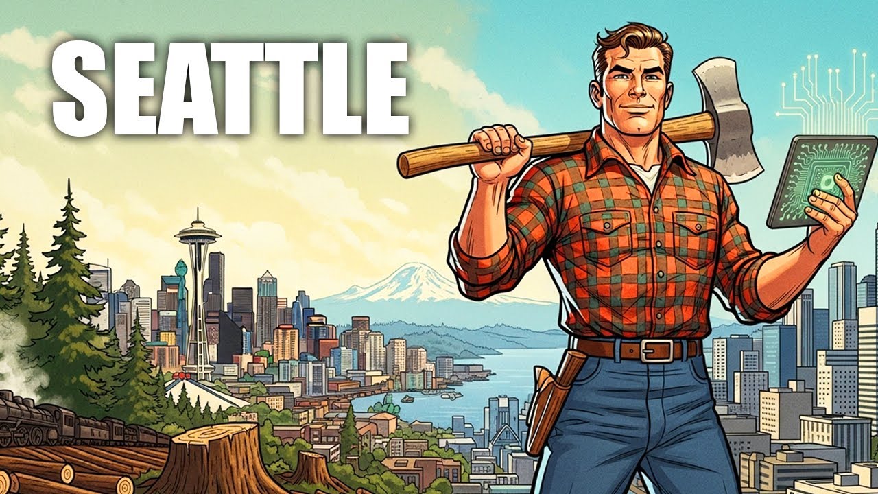 The Complete History of SEATTLE: From Logging Frontier to Tech Empire | History for Sleep