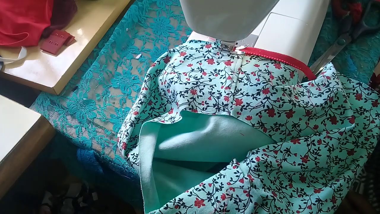 costura de uma calcinha tamanho G modelo Slim