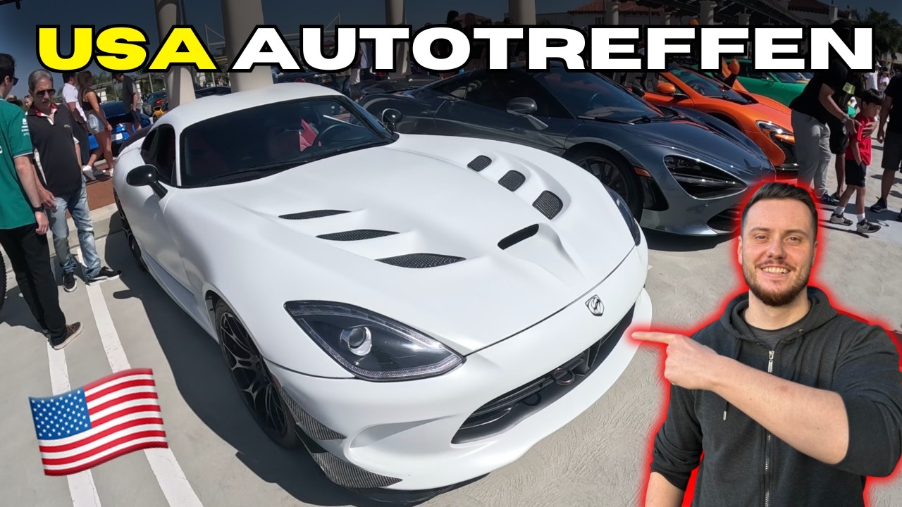 Von Viper bis Aventador | Cars & Coffee in den USA ist anders!