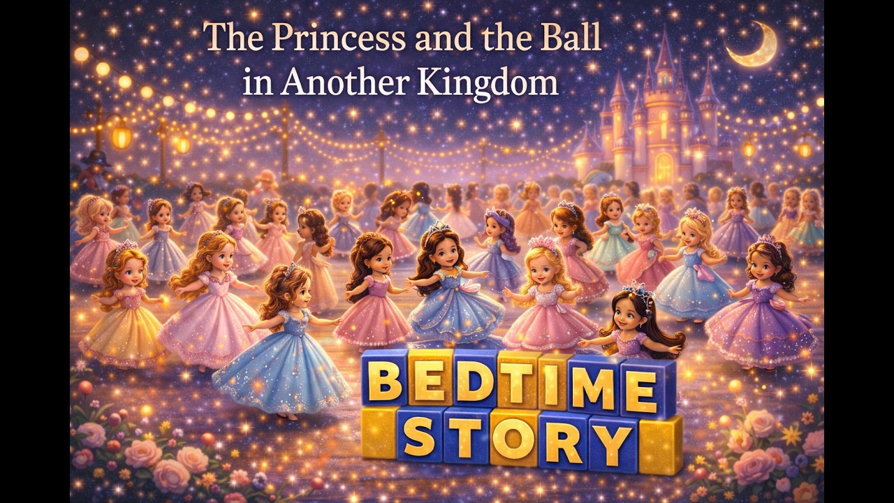 The Princess and the Ball in Another Kingdom | Funny Bedtime Story for Kids | Mother's Whisper