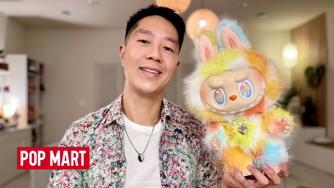 LET'S ROCK THE UNIVERSE WITH LABUBU! BIG INTO ENERGY UNBOXING POP MART The Monsters Vinyl Face Plush