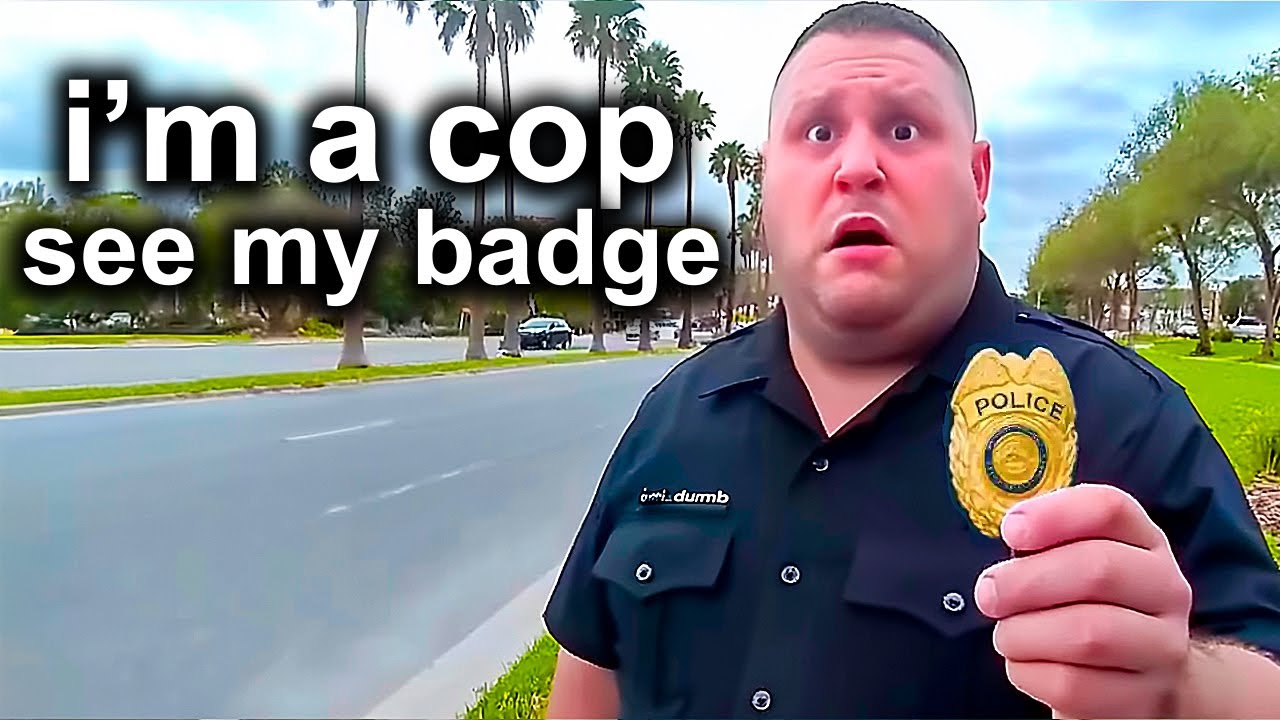 When Cop Impersonators Realize They've Been Caught Red Handed