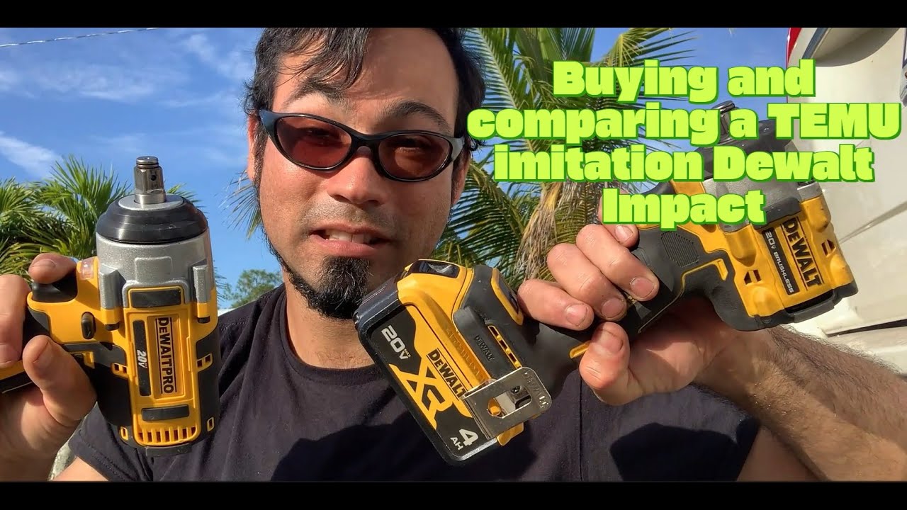 Сравнение влияния покупки Temu на Dewalt