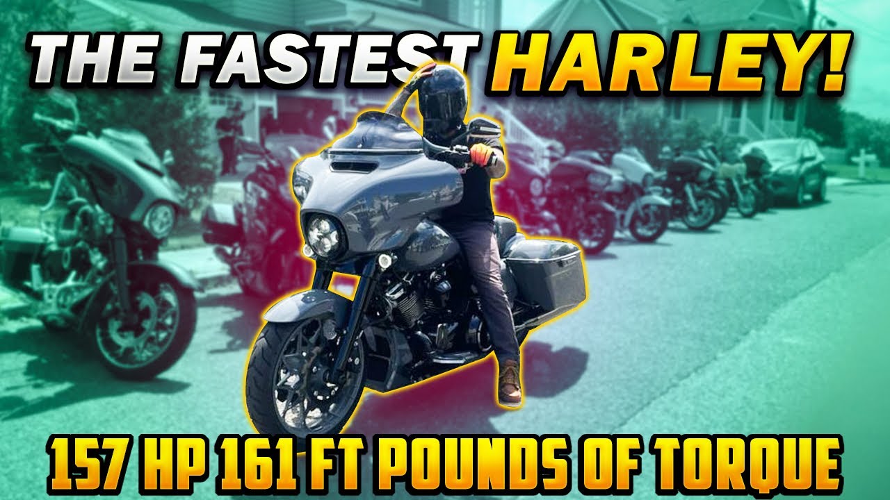 Riding the fastest Harley Davidson Street glide with a 131