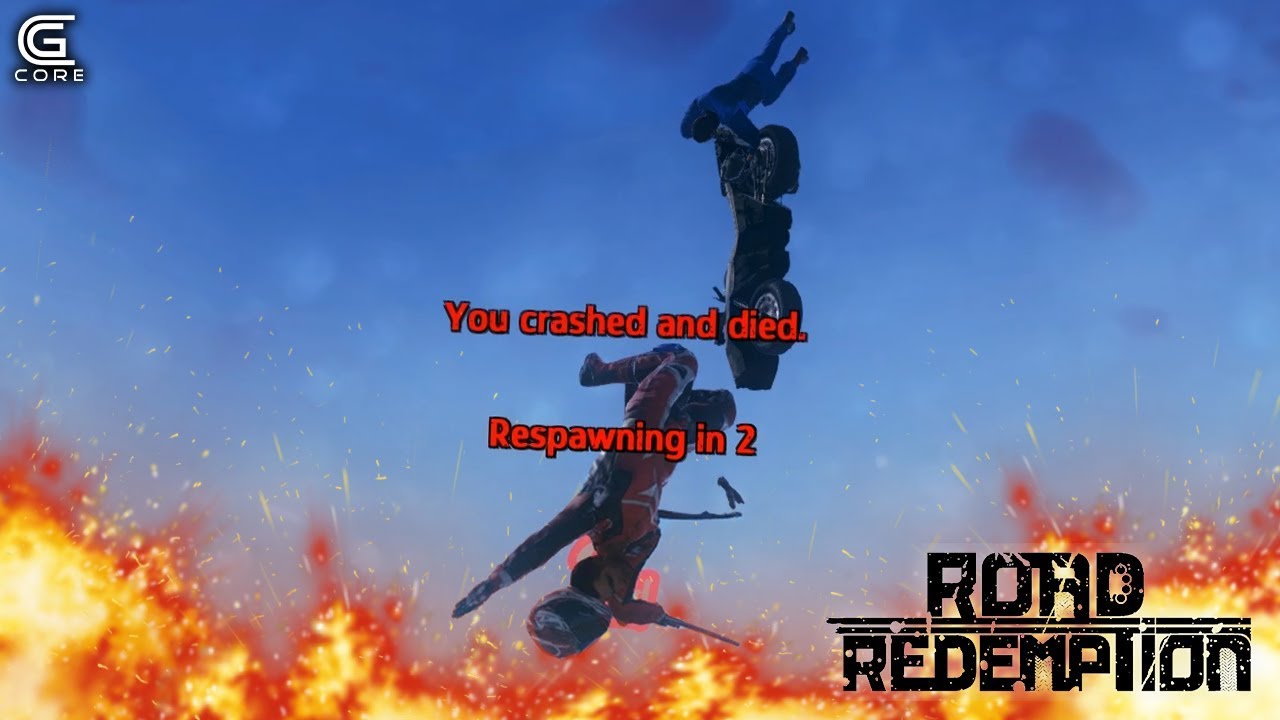 Trying To Be Bikers (Road Redemption Funny Moments)