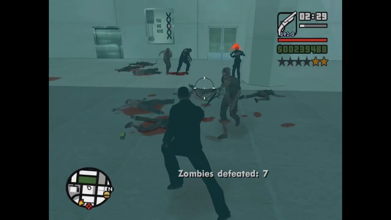 GTA SA Misterix 3 v3.0 Myth 33 Zombotech Biohazard (Final)