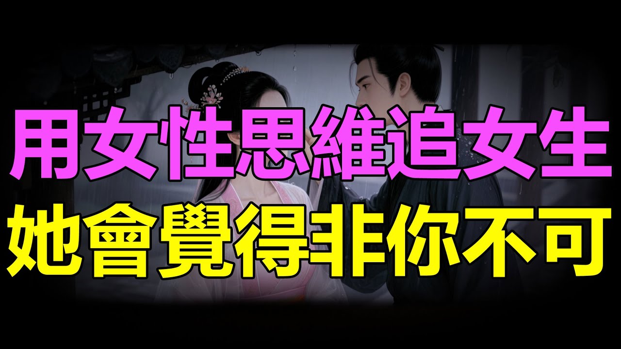 【天涯神贴】用女性思维追女生，她会觉得非你不可