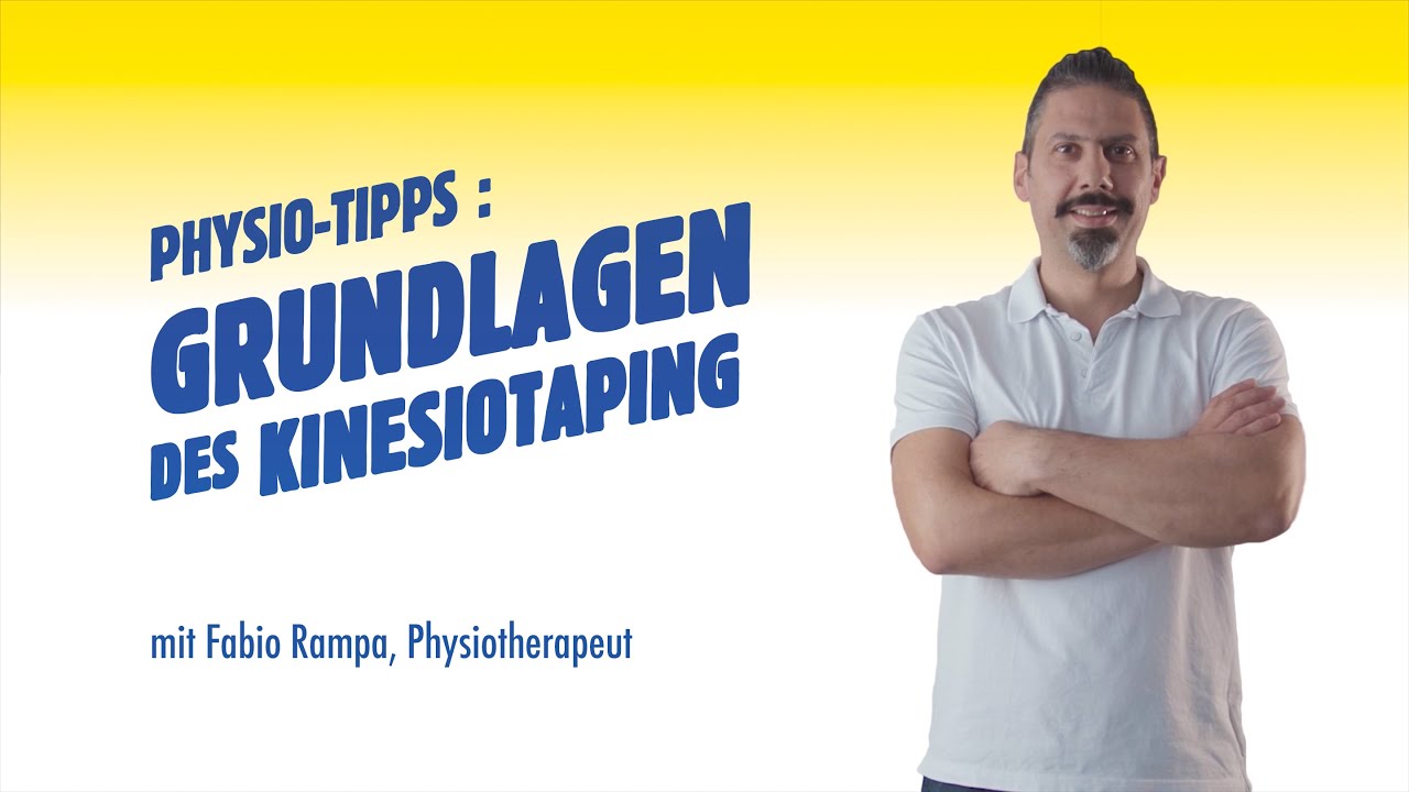 Physio-Tipps: Grundlagen des Kinesiotaping