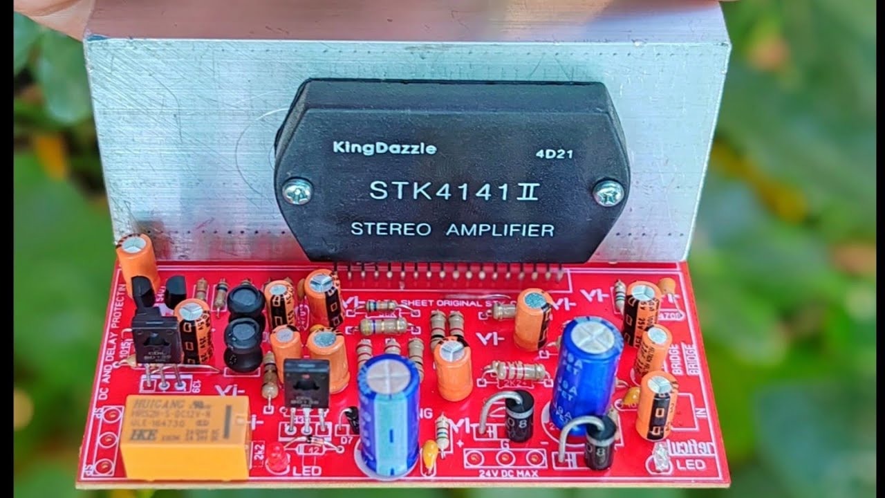 🇻 🇮 stk Power AMP Board with Speaker protection