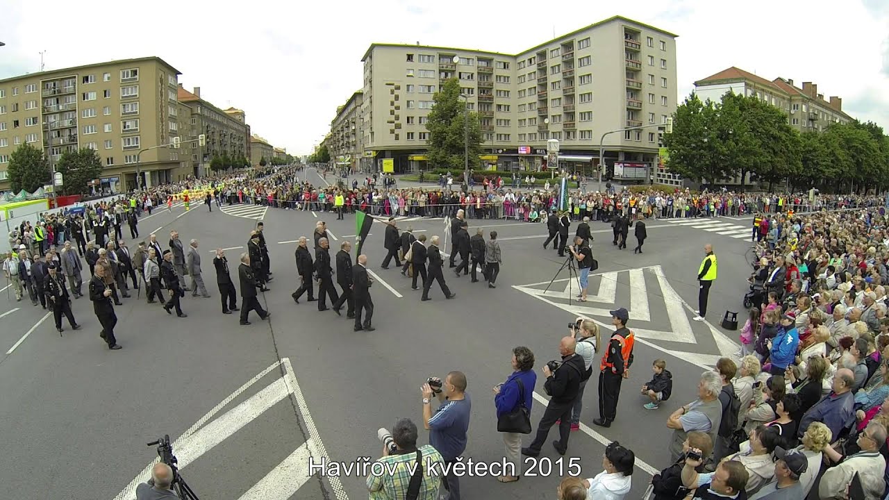 Květinové korzo slavnosti Havířov v květech 2015