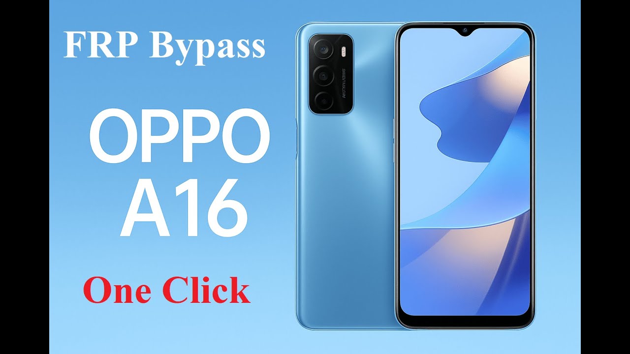 Oppo A16 Remove FRP Bypass. One Click with UnlockTool 2025.