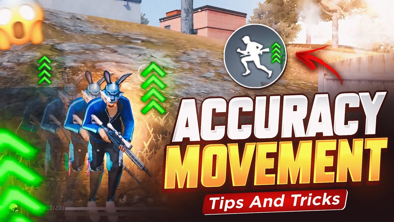 MOVEMENT 🔥 ACCURACY LIKE HACKER || GOD LEVEL MOVEMENT ON MOBILE 😱 ||