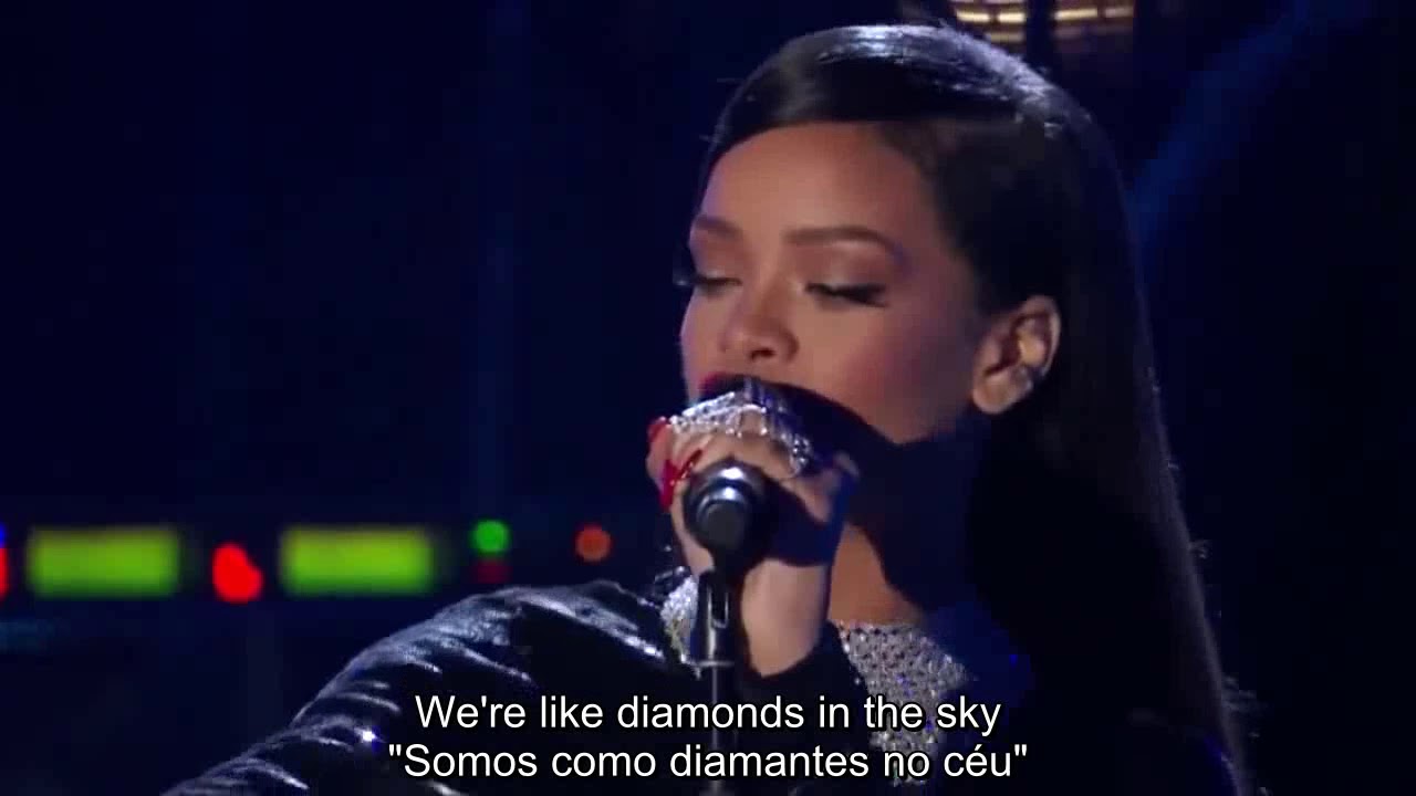 #77 Diamonds - Rihanna -- Aprenda Ingles Com Musica