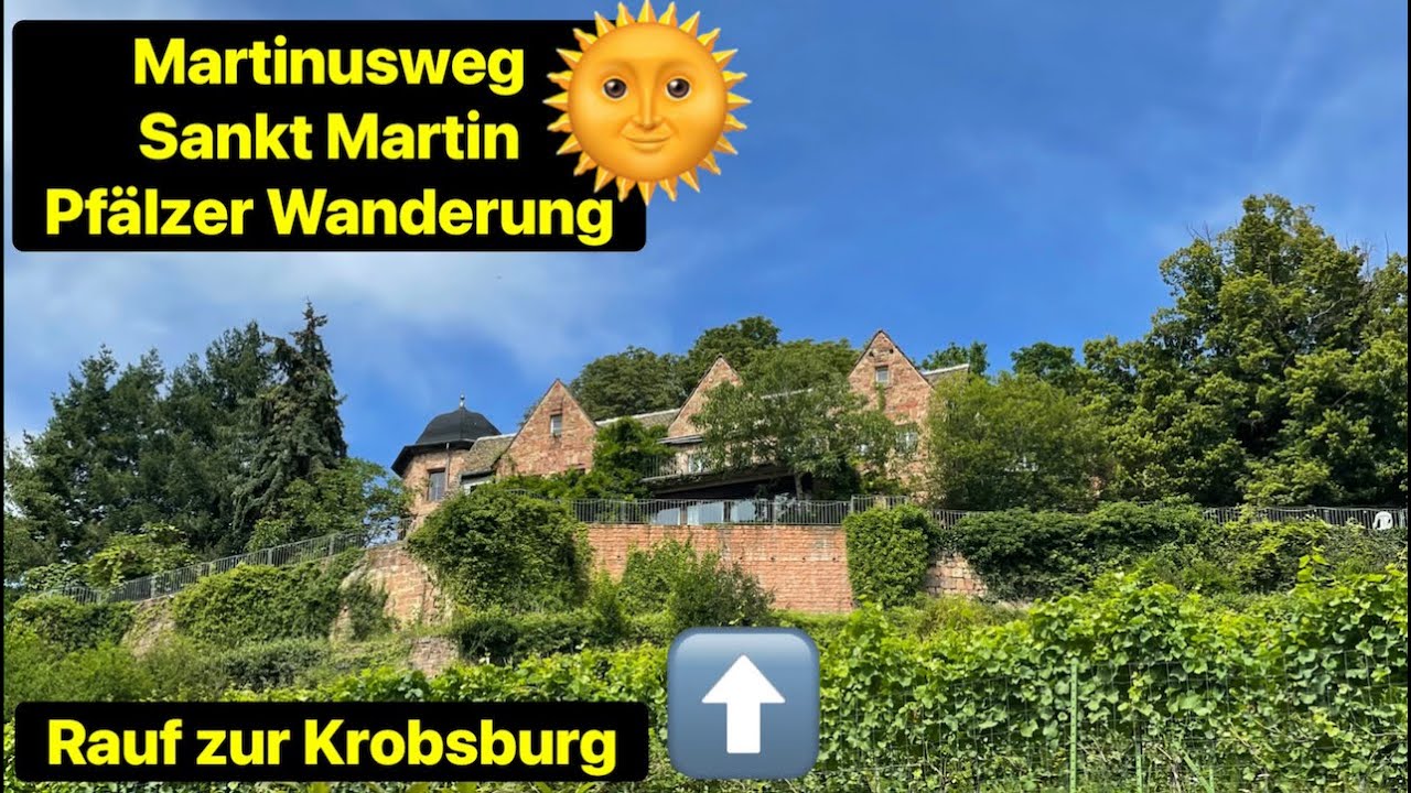 Wandertour Sankt Martin (Pfalz) -  Martinusweg mit Highlights am Wegesrand