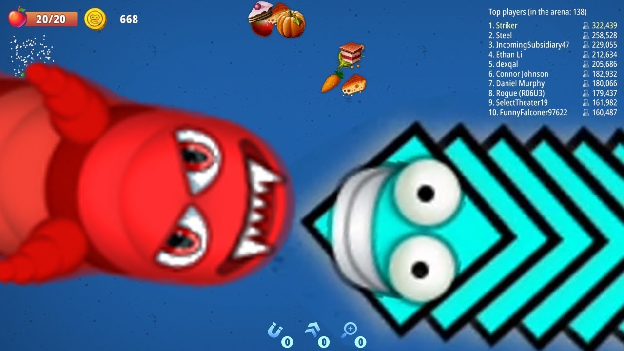 Conquering Wormszone: My Journey to the Top of the Leaderboard - 🐍 Asli Sanp Se Bach Kar 😃