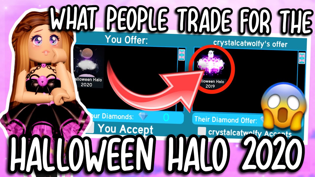 WHAT PEOPLE TRADE FOR THE *BRAND HALLOWEEN HALO 2020! 👻 | *IM SO SHOCKED* | RH TRADING
