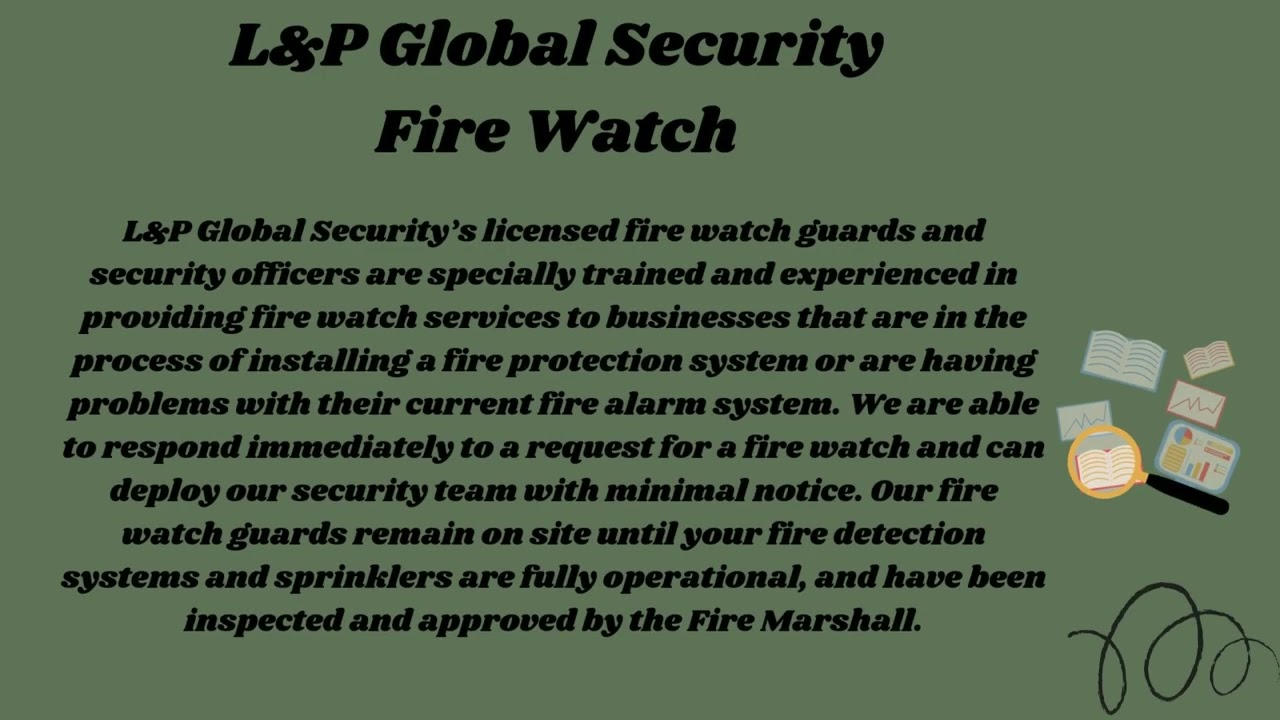 Fire Mobile Patrol Services in Dallas Video
