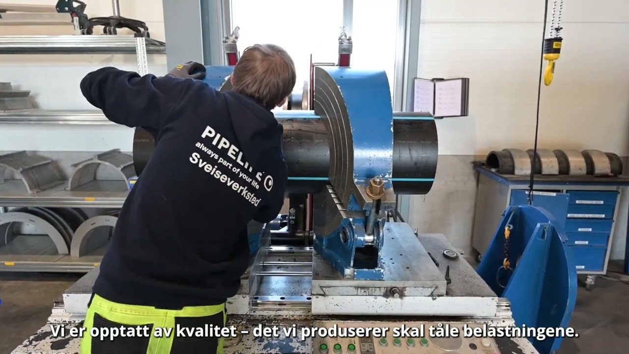 Pipelife sveiseverksted på Stathelle