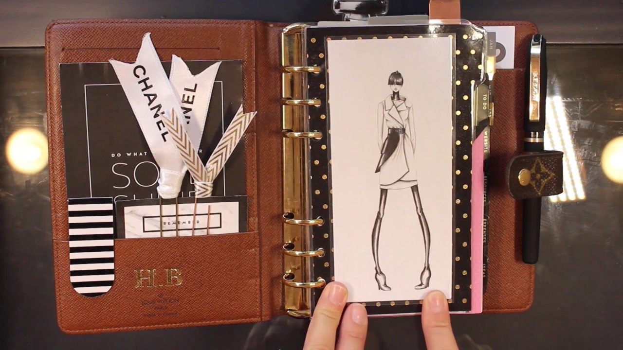 How I stay Organised & My Louis Vuitton Agendas