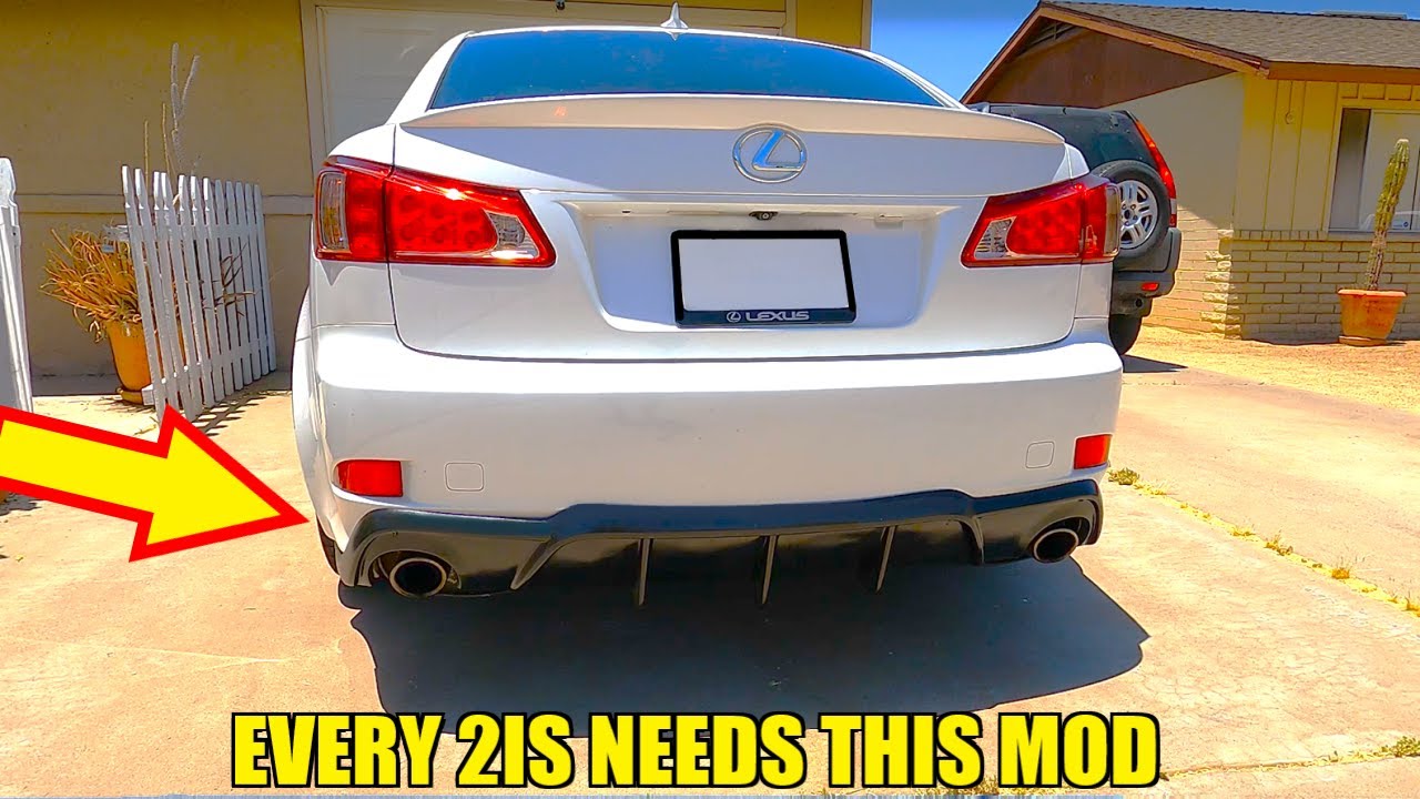 2IS DIFFUSER INSTALL | Project 2IS (2011 Lexus IS250)