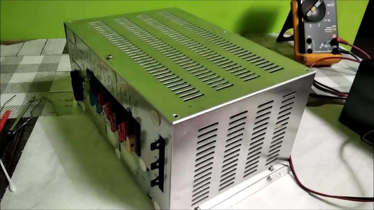 Alimentatore centralina camper non ricarica quando è collegato alla 220Vac