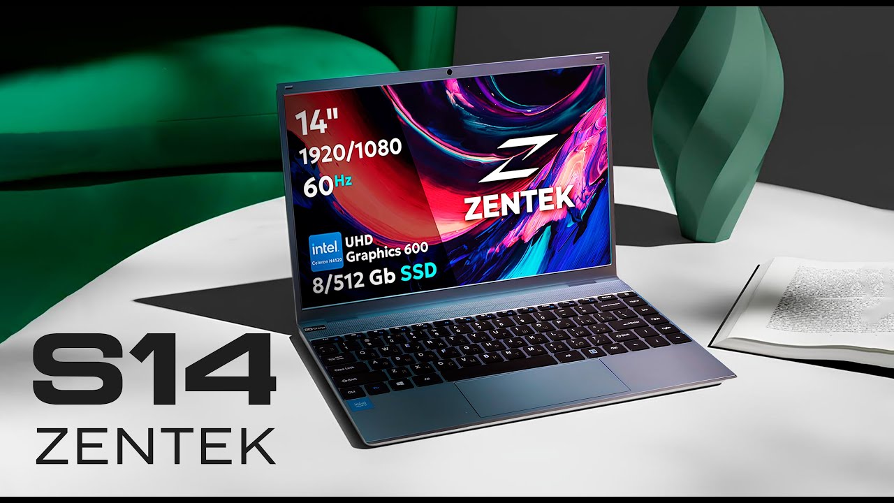 ОБЗОР НОУТБУКА Zentek S14 Intel Celeron N4120 Intel UHD Graphics 600