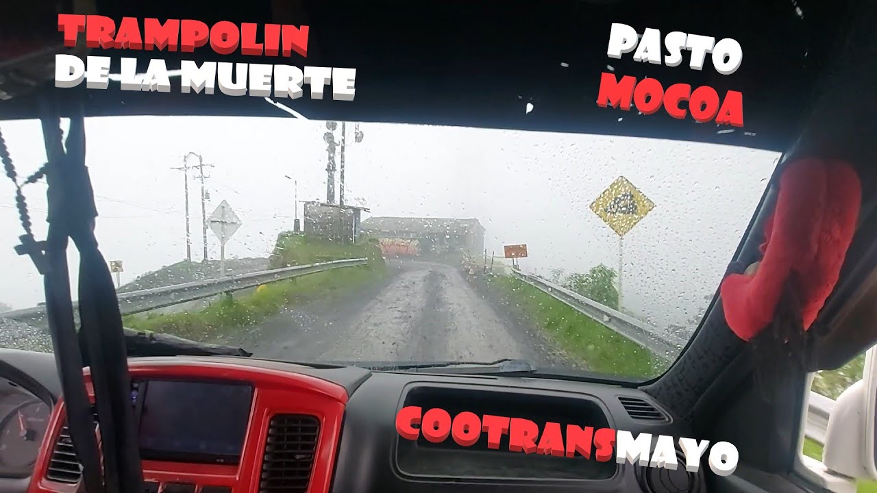 VIAJANDO DESDE PASTO A MOCOA POR EL TRAMPOLIN DE LA MUERTE