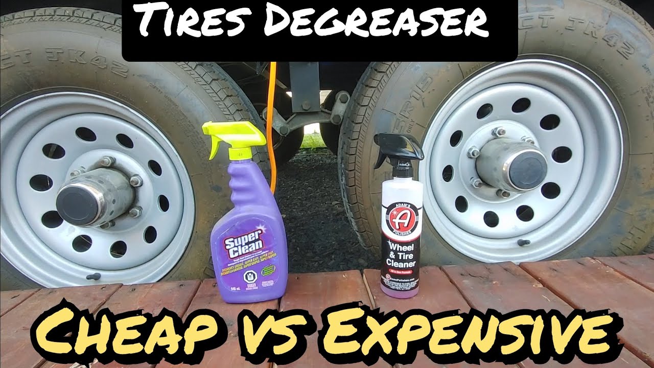 Super Clean против Adams Wheel and Tires Cleaner &mdash; битва очистителей шин