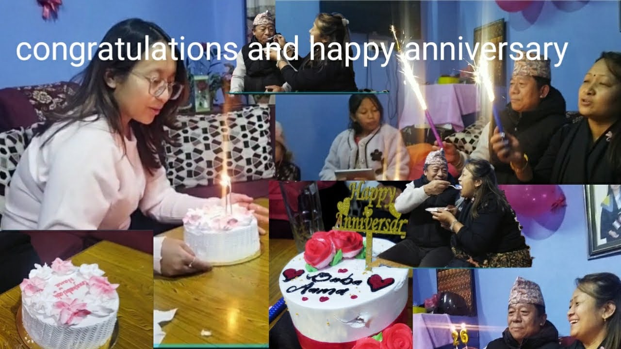Congratulations and anniversary paty🎂🎂🎊🎊🎉🎉🙏🙏