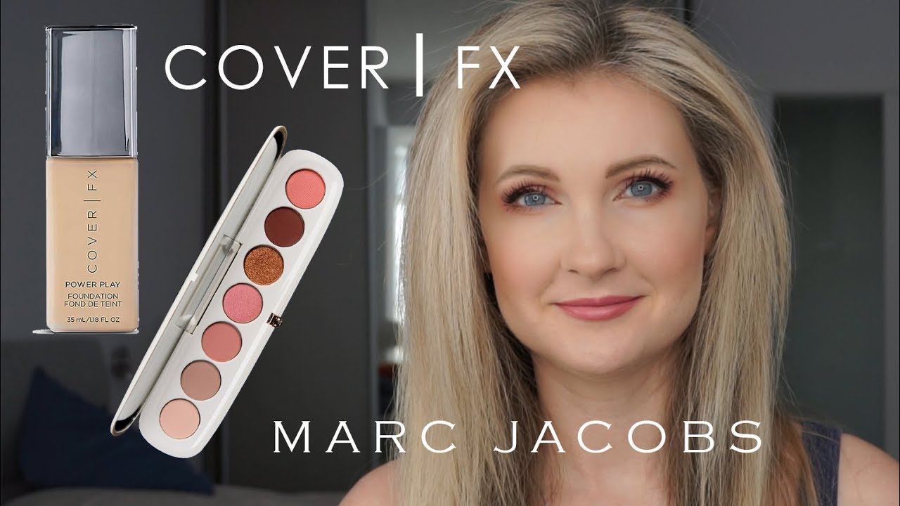 Тестируем палетку теней от MARC JACOBS Fantascene и тональный COVER FX.