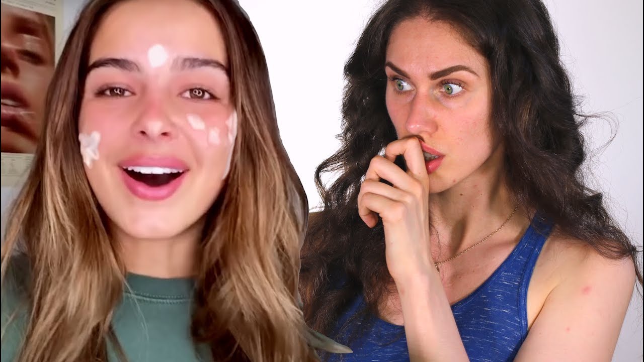 SPECIALIST REACTS TO ADDISON RAE'S NIGHT TIME ROUTINE & ACNE  SKINCARE PRODUCTS