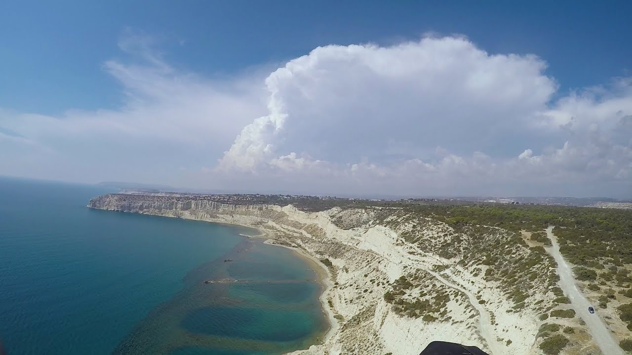 Paragliding in Curium/ Cyprus