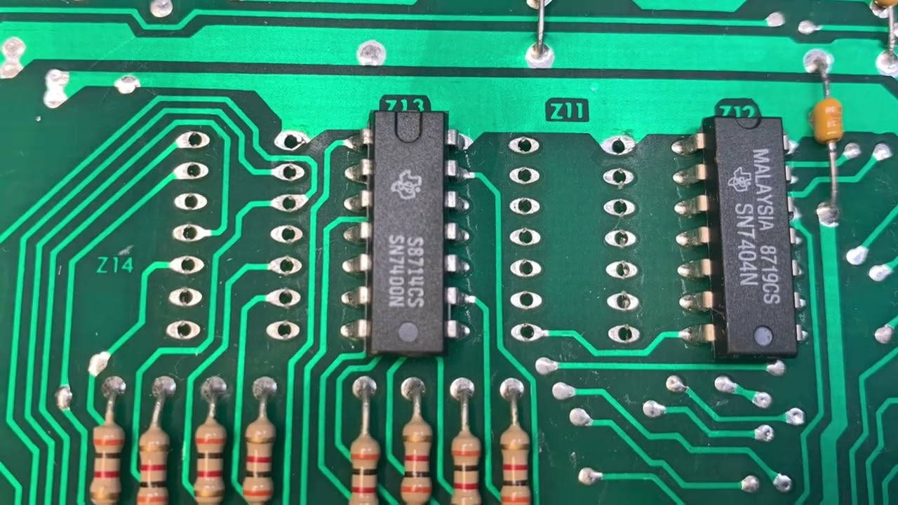 Gottlieb System 80B RoboWar MPU Corrosion and Switch Matrix Repair