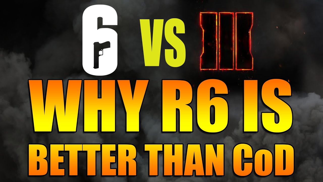 Why Rainbow Six is Better than Call of Duty (in my opinion)