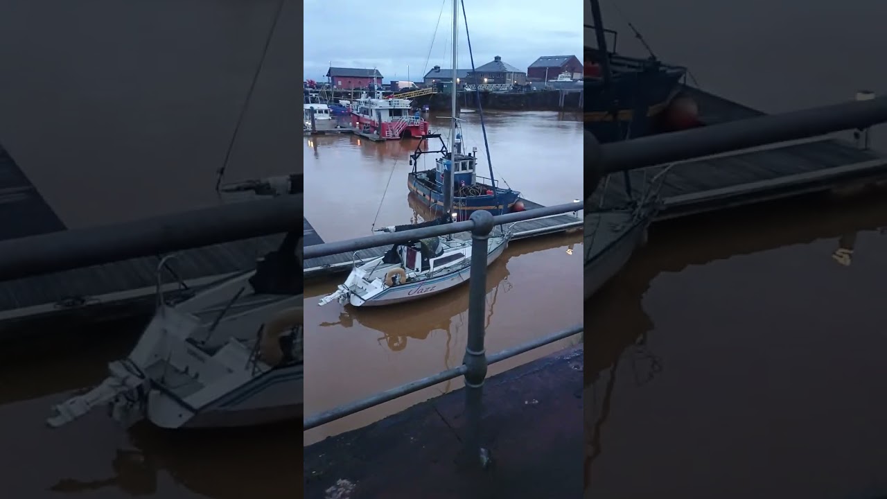 Whitehaven Harbour and the pollution in the Queen Dock