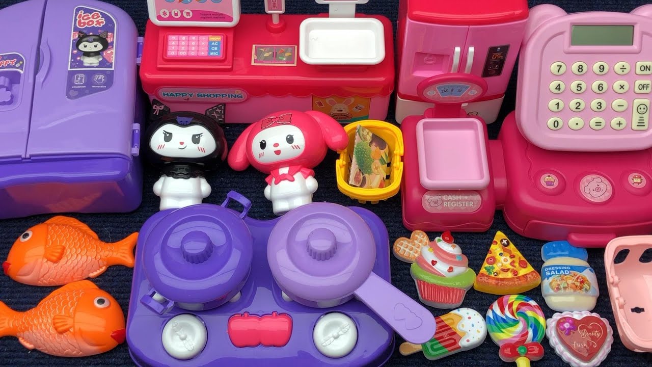 Barbie Bed, Barbie Bed, Cute Fun Kitchen, Butane Stove Set, Unicorn Desserts
