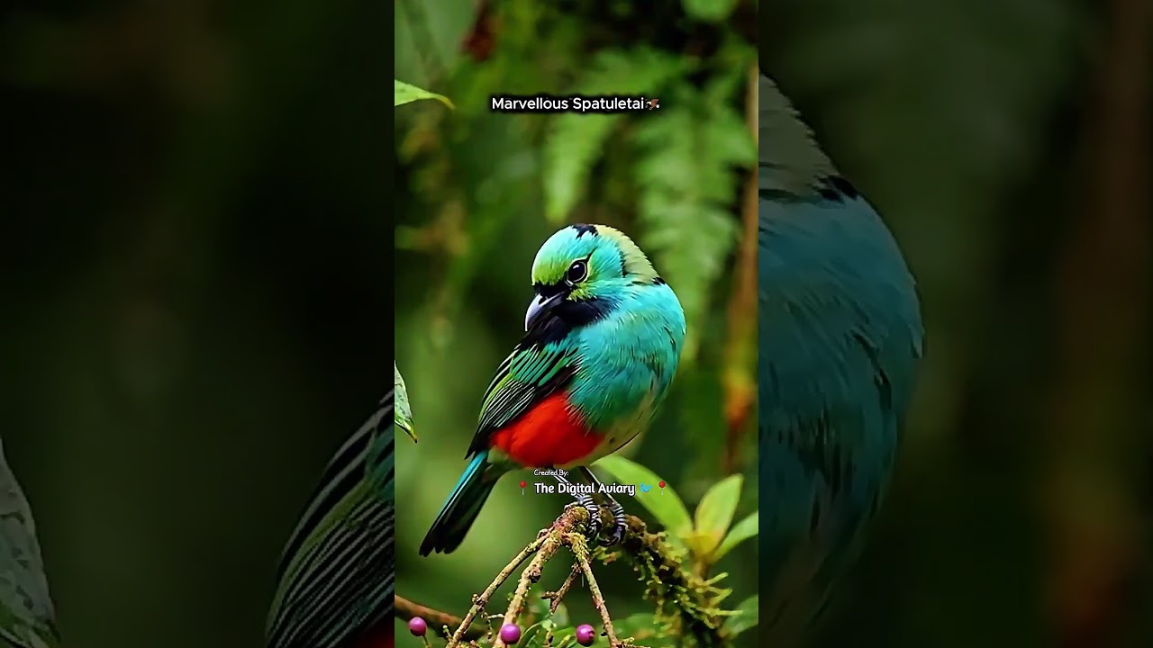 Paradise Tanager 🐦 (South America)